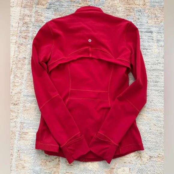 Lululemon Define Jacket Dark Red - Picture 3 of 4